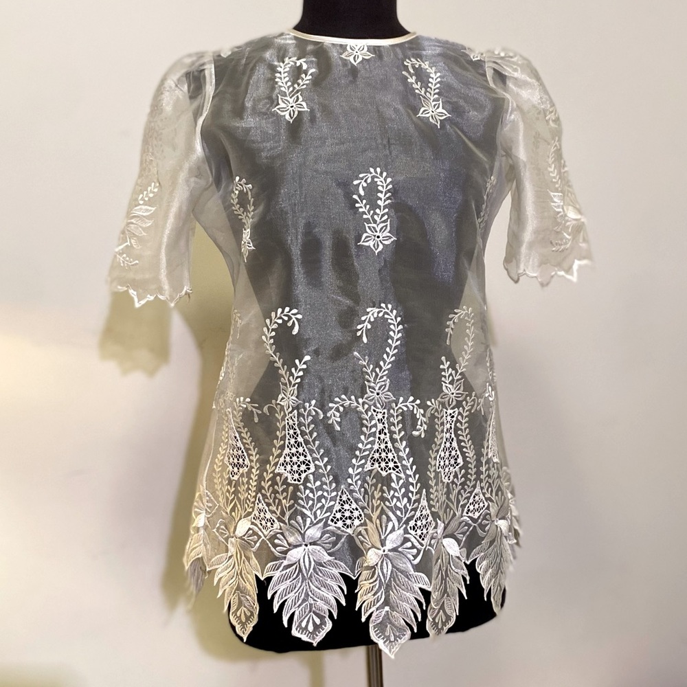Beautiful Handmade Lace Top women’s small